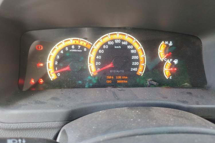 Used BYD F3 2015 Energy-Saving Edition 1.5L Manual Luxury Model Instrument Cluster