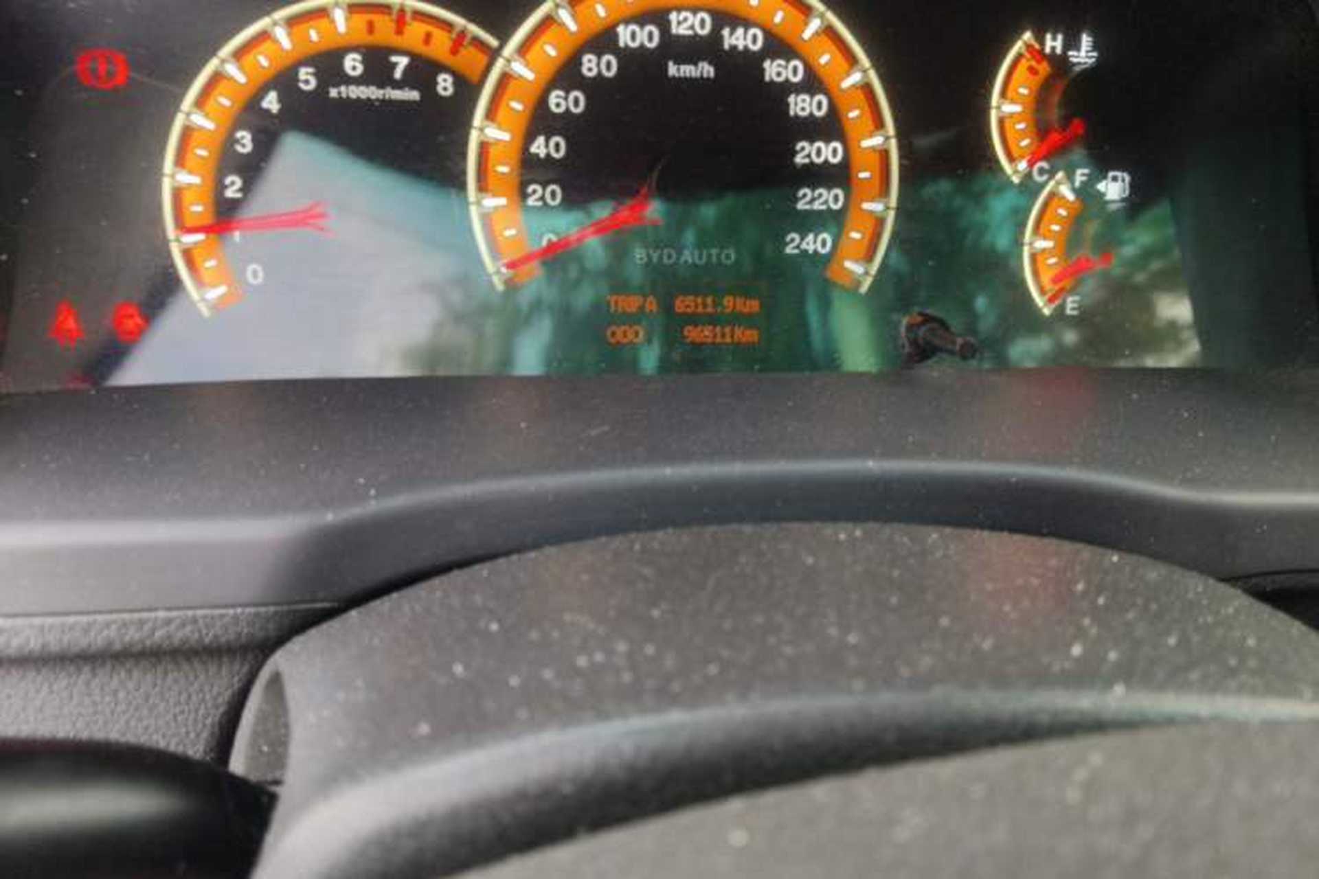 Used BYD F3 2015 Energy-Efficient Model 1.5L Manual Comfort Edition Odometer Close Up