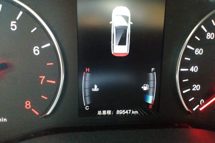 Used BYD F3 2015 Energy-Saving Edition 1.5L Automatic Prestige Model Odometer Close Up