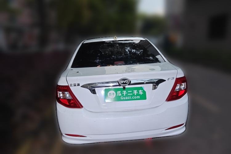 Used BYD F3 2015 Energy-Efficient Model 1.5L Manual Comfort Edition Rear