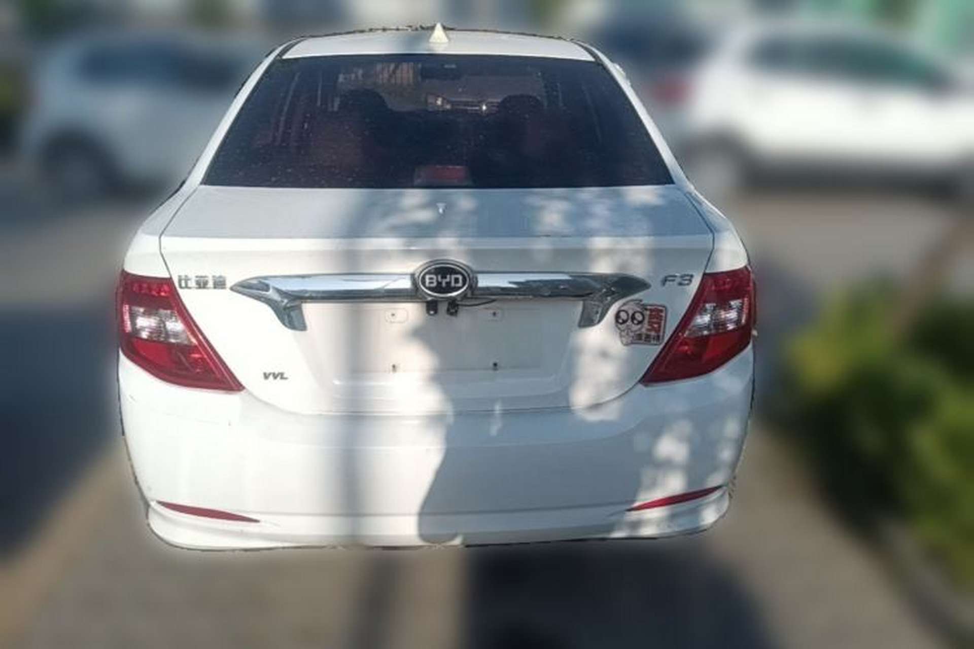Used BYD F3 2015 Energy-Efficient Model 1.5L Manual Comfort Edition Rear
