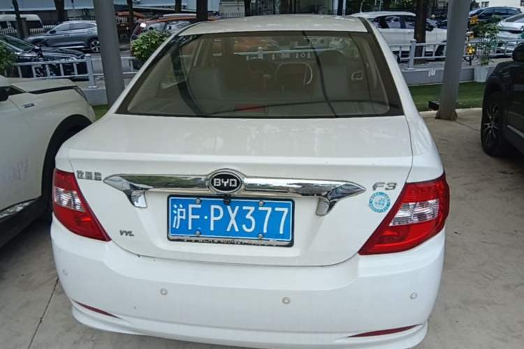 Used BYD F3 2015 Energy-Saving Edition 1.5L Manual Luxury Model Rear