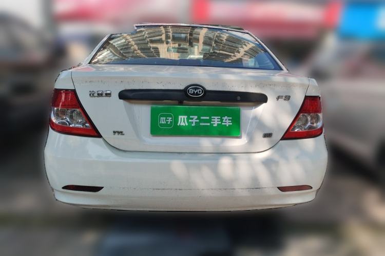 Used BYD F3 2015 Energy-Efficient Model 1.5L Manual Comfort Edition Rear