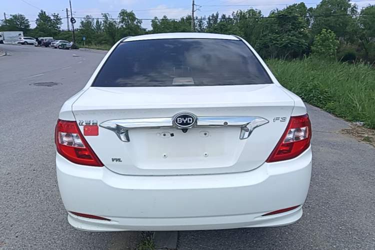 Used BYD F3 2015 Energy-Efficient Model 1.5L Manual Comfort Edition Rear
