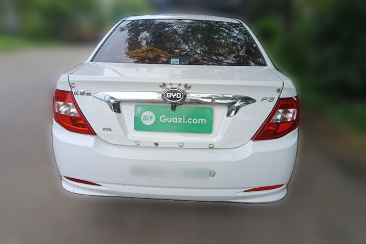 Used BYD F3 2015 Energy-Efficient Model 1.5L Manual Comfort Edition Rear