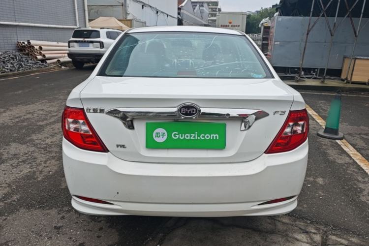 Used BYD F3 2015 Energy-Efficient Model 1.5L Manual Comfort Edition Rear