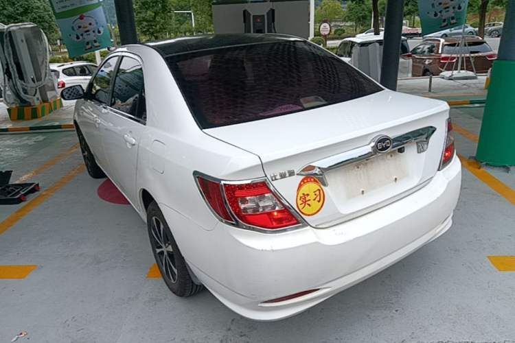 Used BYD F3 2015 Energy-Efficient Model 1.5L Manual Comfort Edition Rear Left 45 Deg