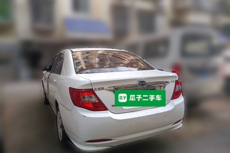 Used BYD F3 2015 Energy-Efficient Model 1.5L Manual Comfort Edition Rear Left 45 Deg