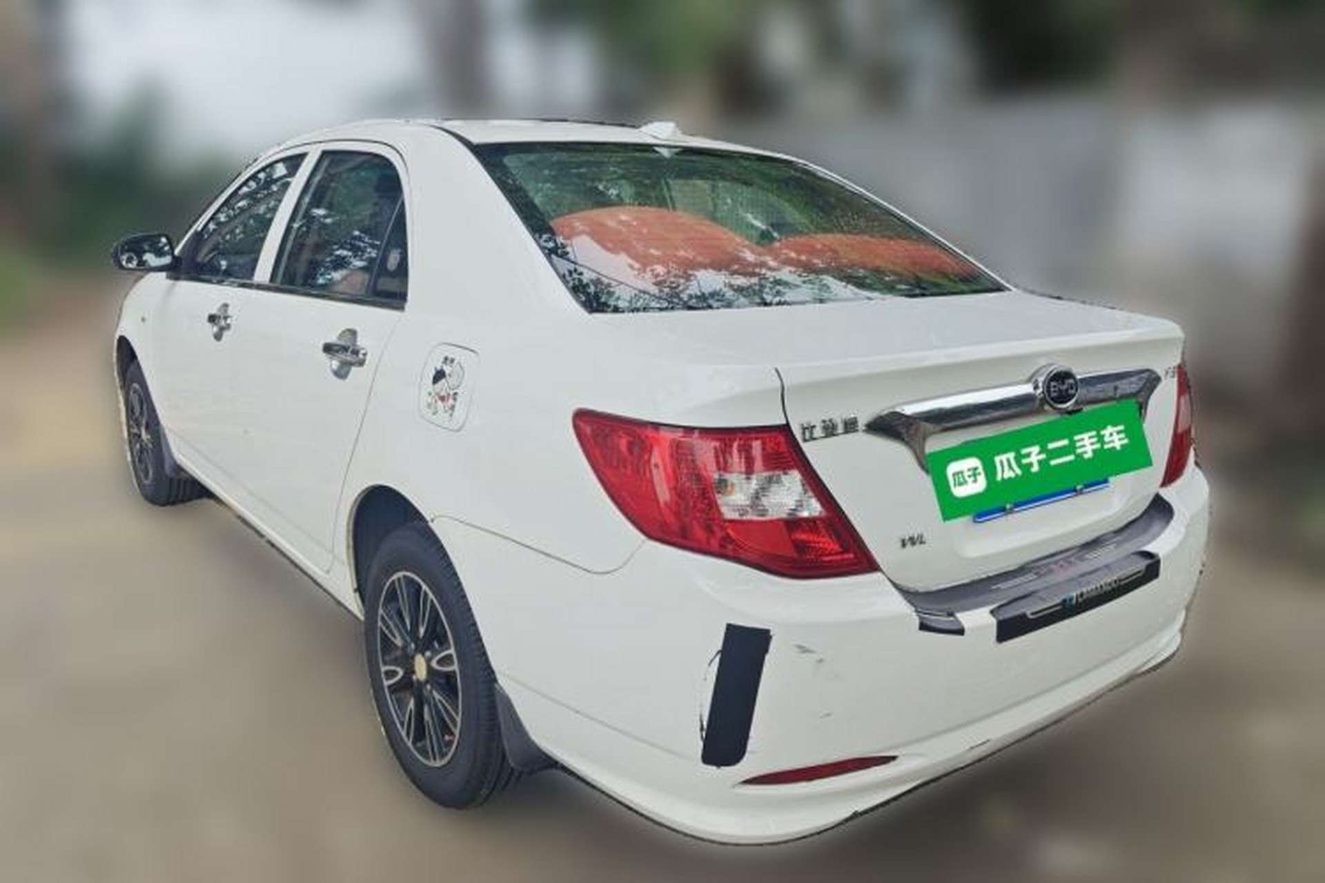 Used BYD F3 2015 Energy-Efficient Model 1.5L Manual Comfort Edition Rear Left 45 Deg