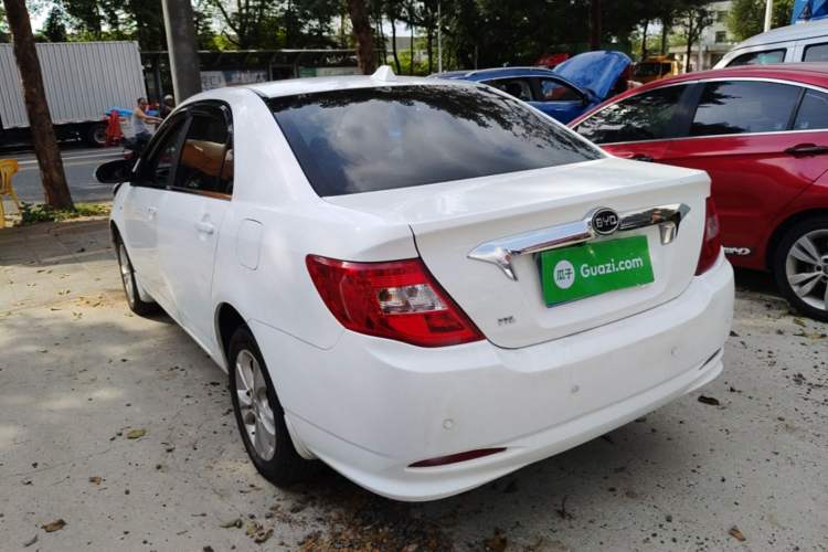 Used BYD F3 2015 Energy-Saving Edition 1.5L Manual Luxury Model Rear Left 45 Deg