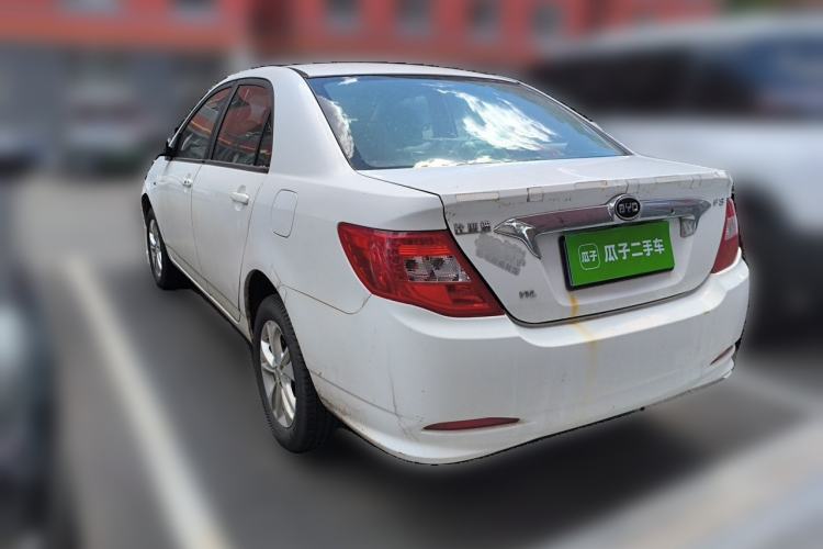 Used BYD F3 2015 Energy-Saving Edition 1.5L Manual Luxury Model Rear Left 45 Deg