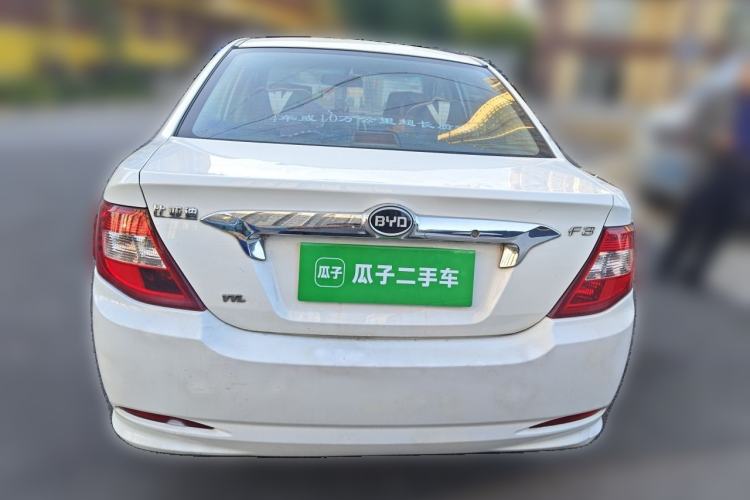 Used BYD F3 2015 Energy-Saving Edition 1.5L Manual Luxury Model Rear