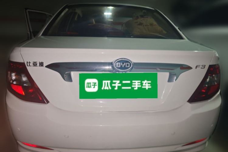 Used BYD F3 2015 Energy-Saving Edition 1.5L Manual Luxury Model Rear
