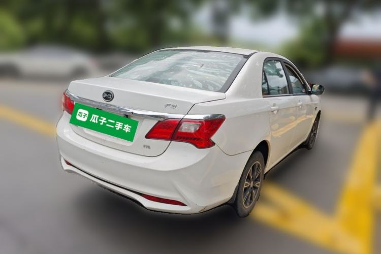 Used BYD F3 2015 Energy-Saving Edition 1.5L Manual Luxury Model Rear Right 45 Deg