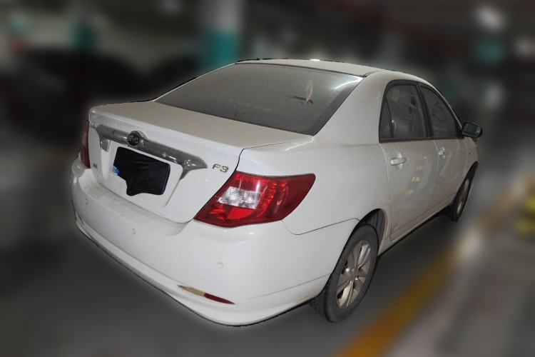 Used BYD F3 2015 Energy-Saving Edition 1.5L Manual Luxury Model Rear Right 45 Deg
