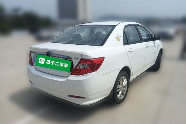 Used BYD F3 2015 Energy-Saving Edition 1.5L Manual Luxury Model Rear Right 45 Deg