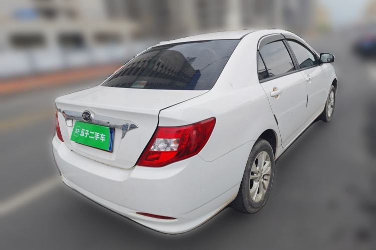 Used BYD F3 2015 Energy-Saving Edition 1.5L Manual Luxury Model Rear Right 45 Deg