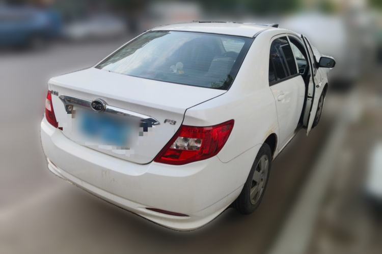 Used BYD F3 2015 Energy-Efficient Model 1.5L Manual Comfort Edition Rear Right 45 Deg