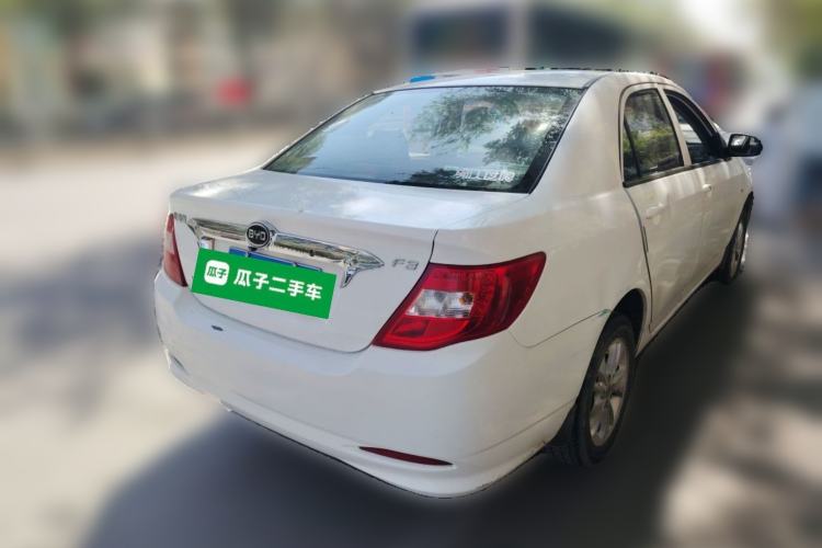 Used BYD F3 2015 Energy-Efficient Model 1.5L Manual Comfort Edition Rear Right 45 Deg