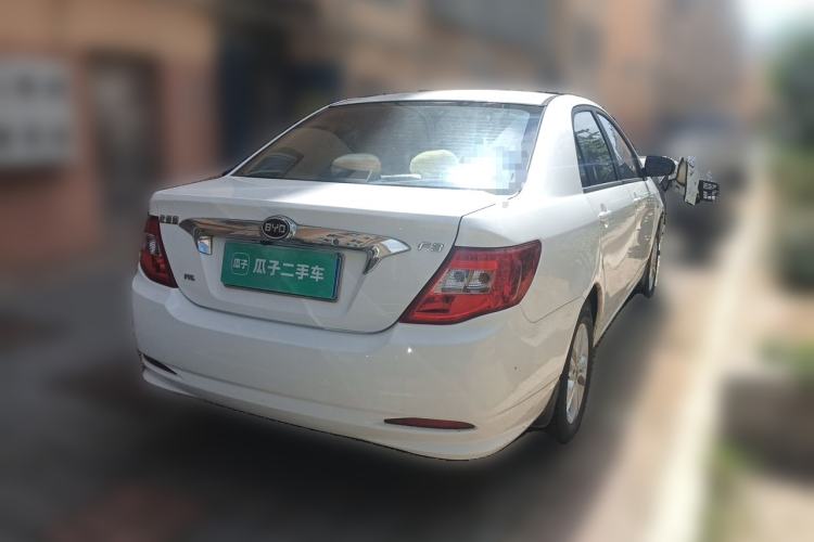 Used BYD F3 2015 Energy-Saving Edition 1.5L Manual Luxury Model Rear Right 45 Deg