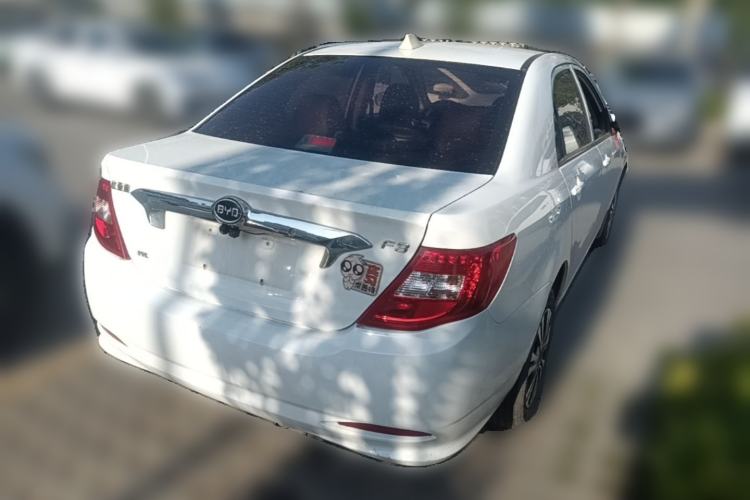 Used BYD F3 2015 Energy-Efficient Model 1.5L Manual Comfort Edition Rear Right 45 Deg