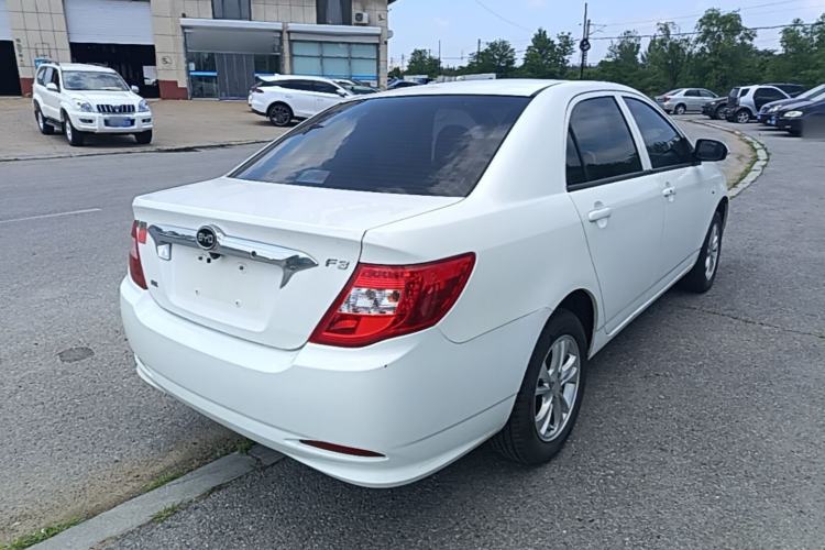 Used BYD F3 2015 Energy-Efficient Model 1.5L Manual Comfort Edition Rear Right 45 Deg