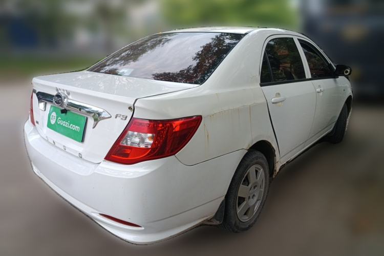 Used BYD F3 2015 Energy-Efficient Model 1.5L Manual Comfort Edition Rear Right 45 Deg