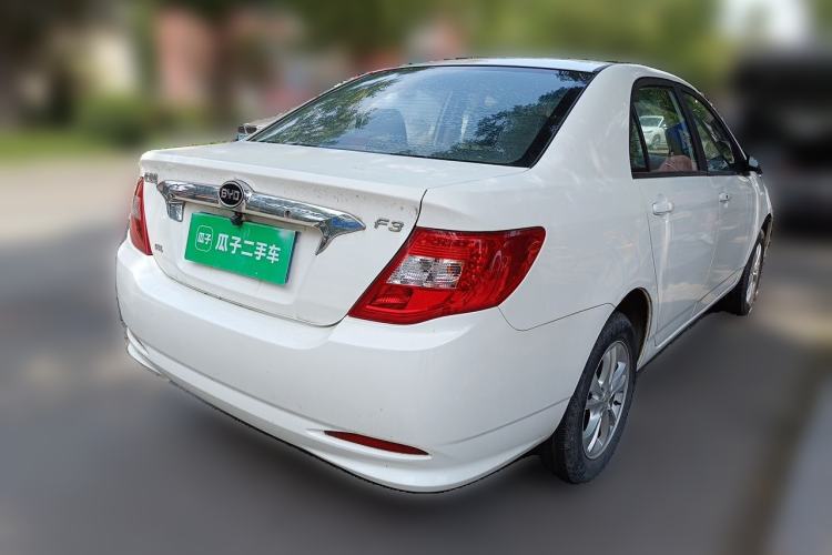 Used BYD F3 2015 Energy-Saving Edition 1.5L Manual Luxury Model Rear Right 45 Deg