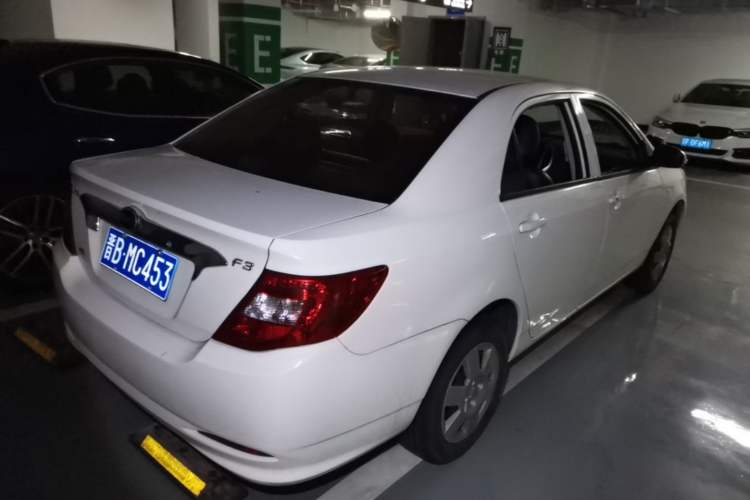 Used BYD F3 2015 Energy-Efficient Model 1.5L Manual Comfort Edition Rear Right 45 Deg
