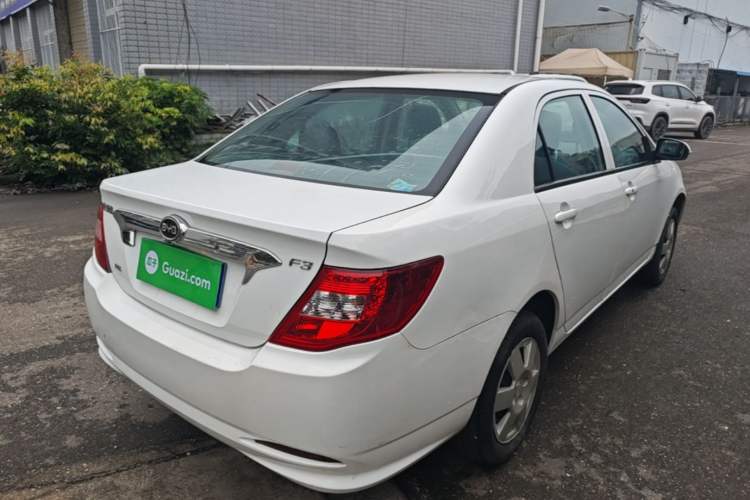 Used BYD F3 2015 Energy-Efficient Model 1.5L Manual Comfort Edition Rear Right 45 Deg