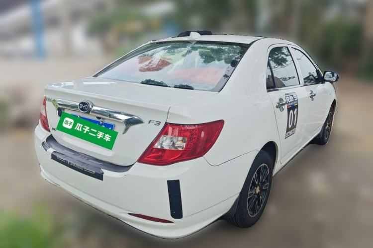 Used BYD F3 2015 Energy-Efficient Model 1.5L Manual Comfort Edition Rear Right 45 Deg