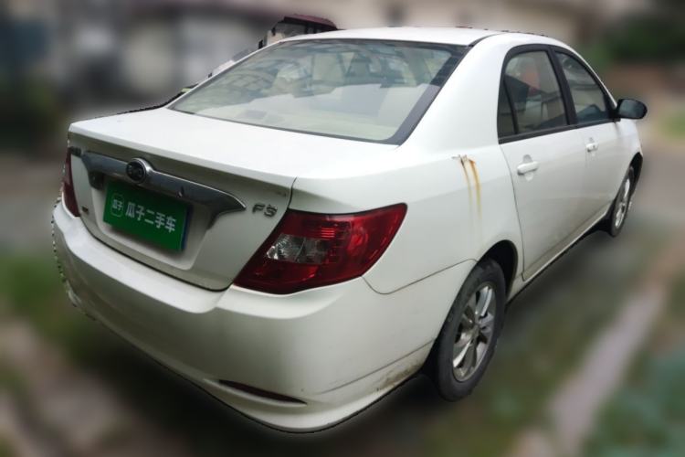 Used BYD F3 2015 Energy-Saving Edition 1.5L Manual Luxury Model Rear Right 45 Deg