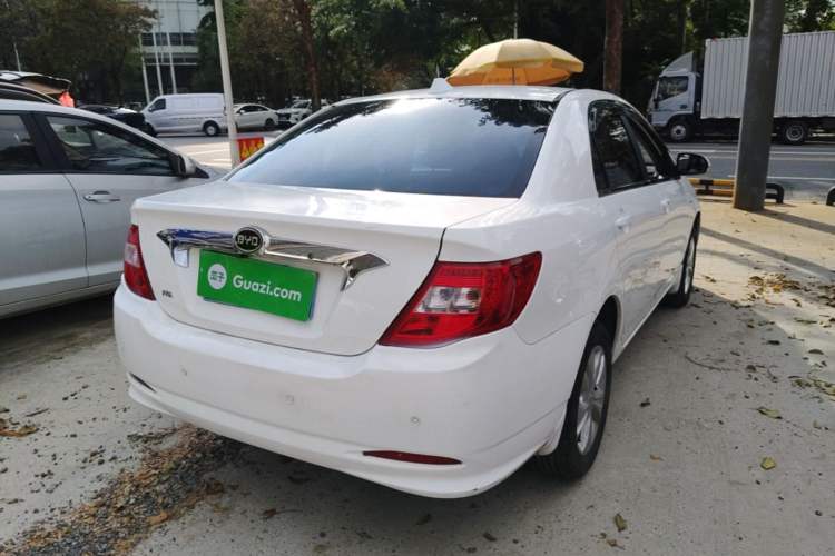 Used BYD F3 2015 Energy-Saving Edition 1.5L Manual Luxury Model Rear Right 45 Deg