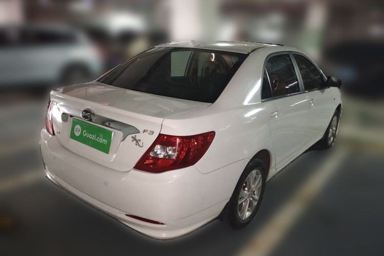 Used BYD F3 2015 Energy-Saving Edition 1.5L Manual Luxury Model Rear Right 45 Deg