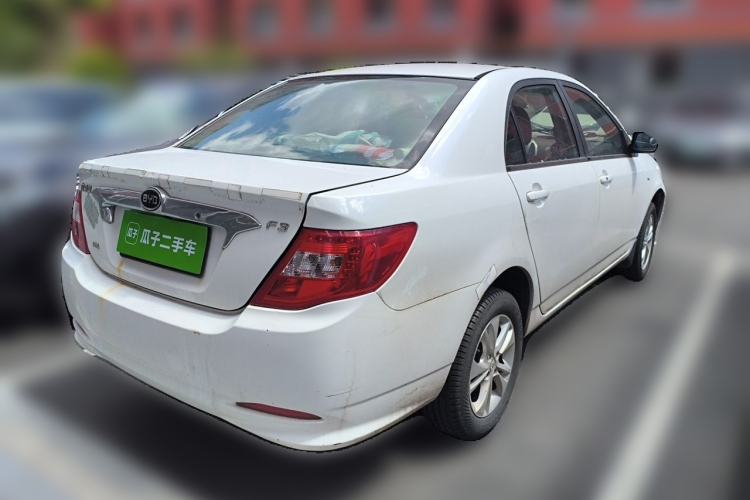 Used BYD F3 2015 Energy-Saving Edition 1.5L Manual Luxury Model Rear Right 45 Deg