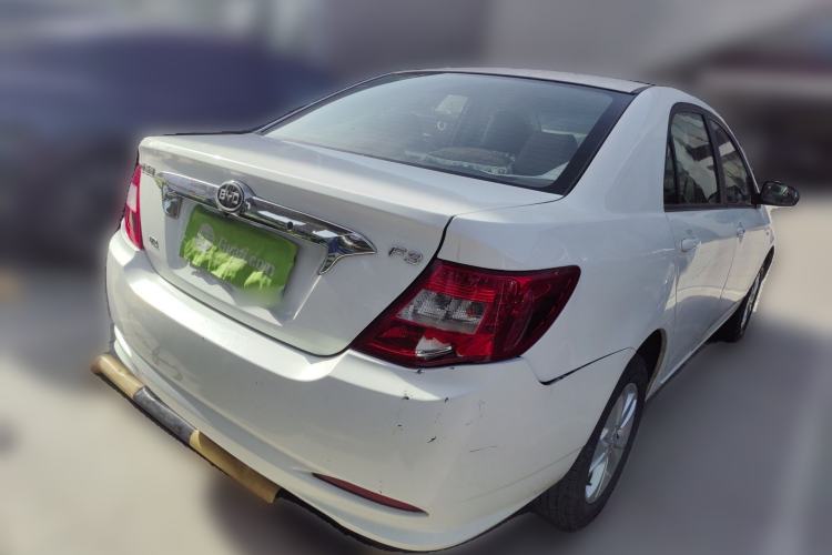 Used BYD F3 2015 Energy-Saving Edition 1.5L Manual Luxury Model Rear Right 45 Deg