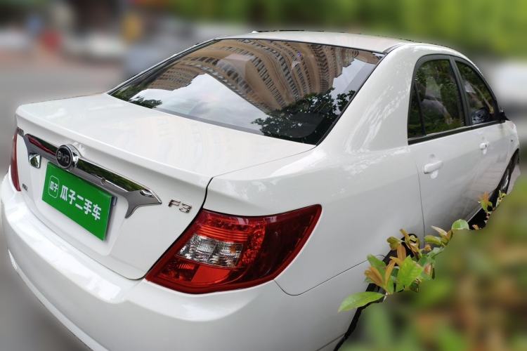 Used BYD F3 2015 Energy-Saving Edition 1.5L Manual Luxury Model Rear Right 45 Deg
