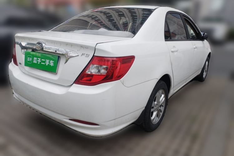 Used BYD F3 2015 Energy-Saving Edition 1.5L Manual Luxury Model Rear Right 45 Deg