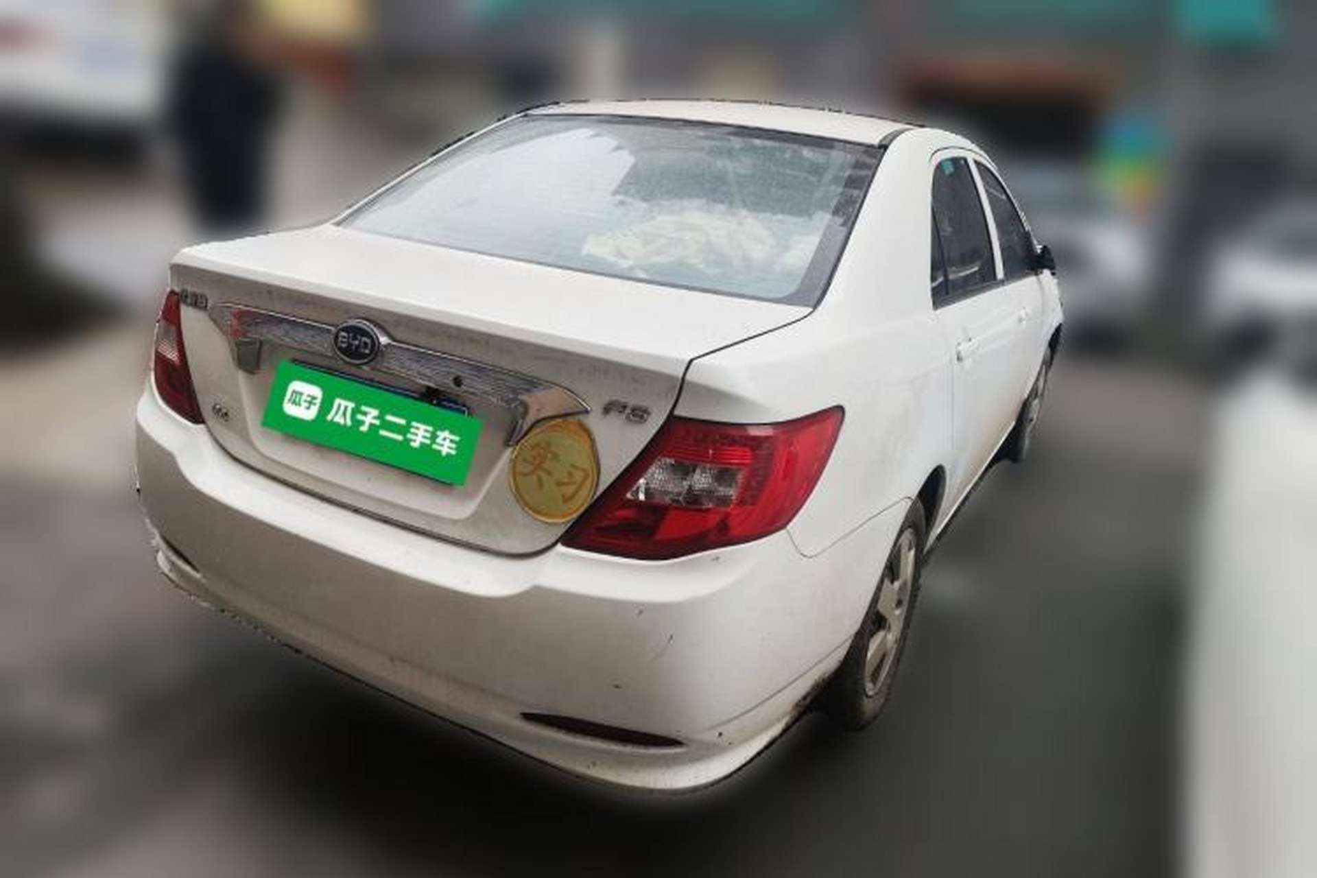 Used BYD F3 2015 Energy-Efficient Model 1.5L Manual Comfort Edition Rear Right 45 Deg