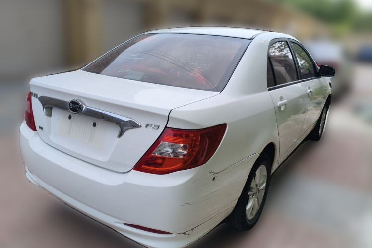 Used BYD F3 2015 Energy-Saving Edition 1.5L Manual Luxury Model Rear Right 45 Deg