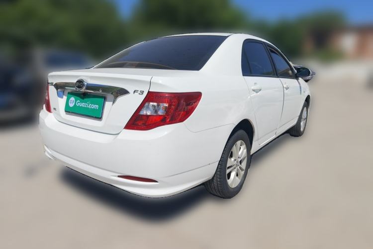 Used BYD F3 2015 Energy-Saving Edition 1.5L Manual Luxury Model Rear Right 45 Deg