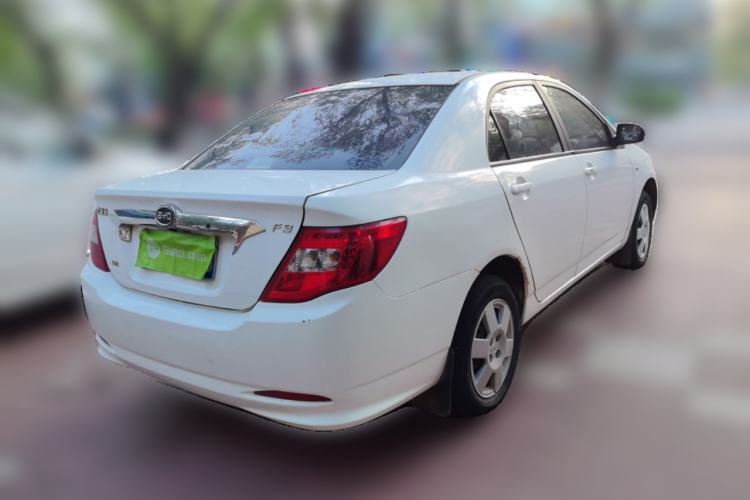 Used BYD F3 2015 Energy-Saving Edition 1.5L Manual Luxury Model Rear Right 45 Deg