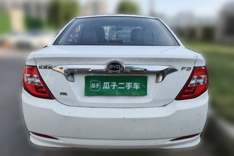 Used BYD F3 2015 Energy-Efficient Model 1.5L Manual Comfort Edition Rear