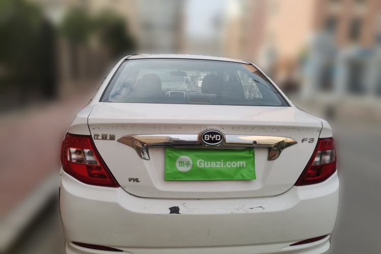 Used BYD F3 2015 Energy-Efficient Model 1.5L Manual Comfort Edition Rear