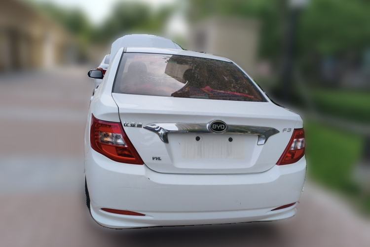 Used BYD F3 2015 Energy-Saving Edition 1.5L Manual Luxury Model Rear