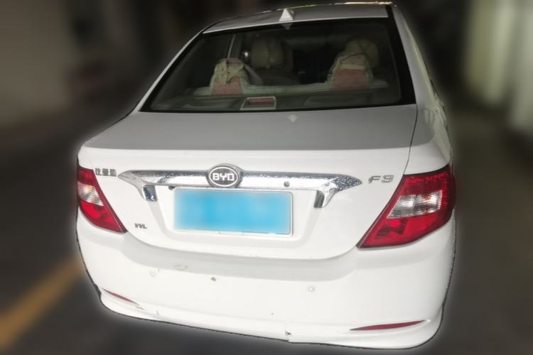 Used BYD F3 2015 Energy-Saving Edition 1.5L Manual Luxury Model Rear