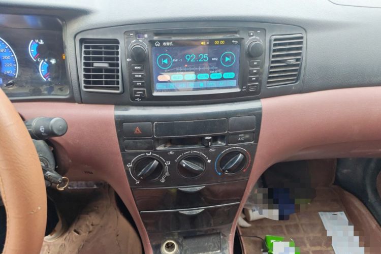 Used BYD F3 2016 1.5L Manual Comfort Model Audio And AC Panel