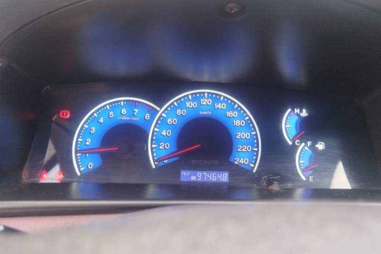 Used BYD F3 2016 1.5L Manual Comfort Model Instrument Cluster