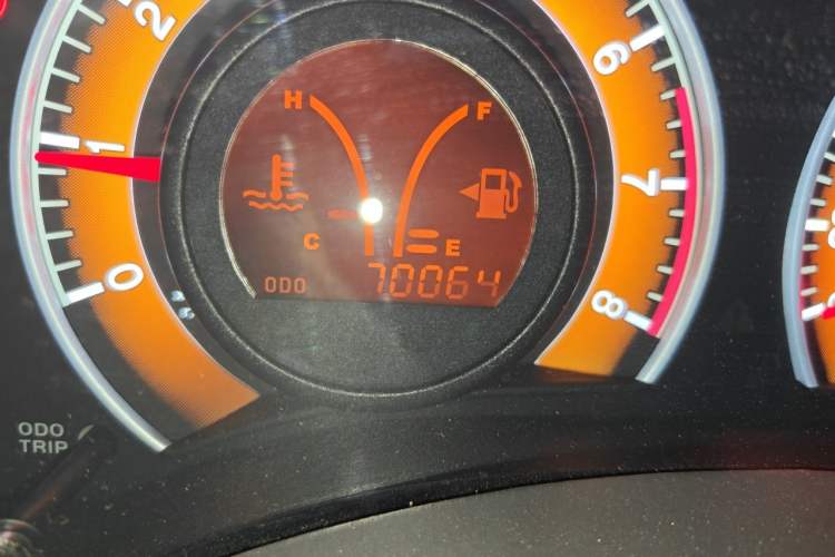 Used BYD F3 2016 1.5L Manual Luxury Model Odometer Close Up