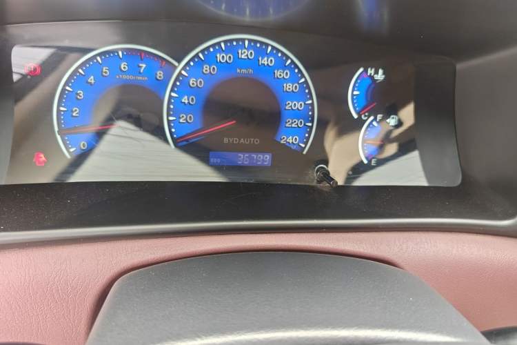 Used BYD F3 2016 1.5L Manual Comfort Model Odometer Close Up